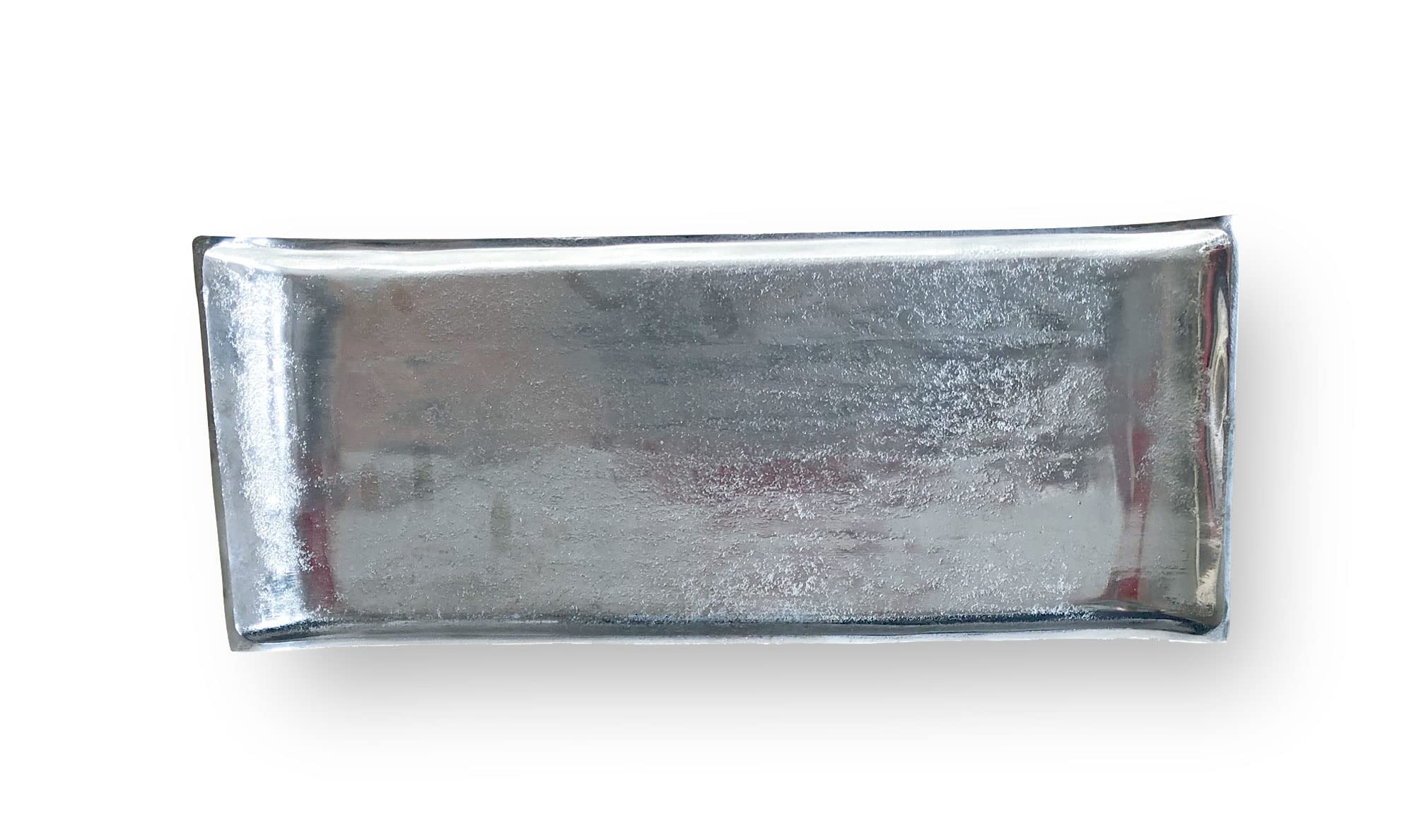 Bolze Gruppe, dekoratives Tablett aus Aluminium, 45 cm, als Serviertablett oder Deko-Tablett