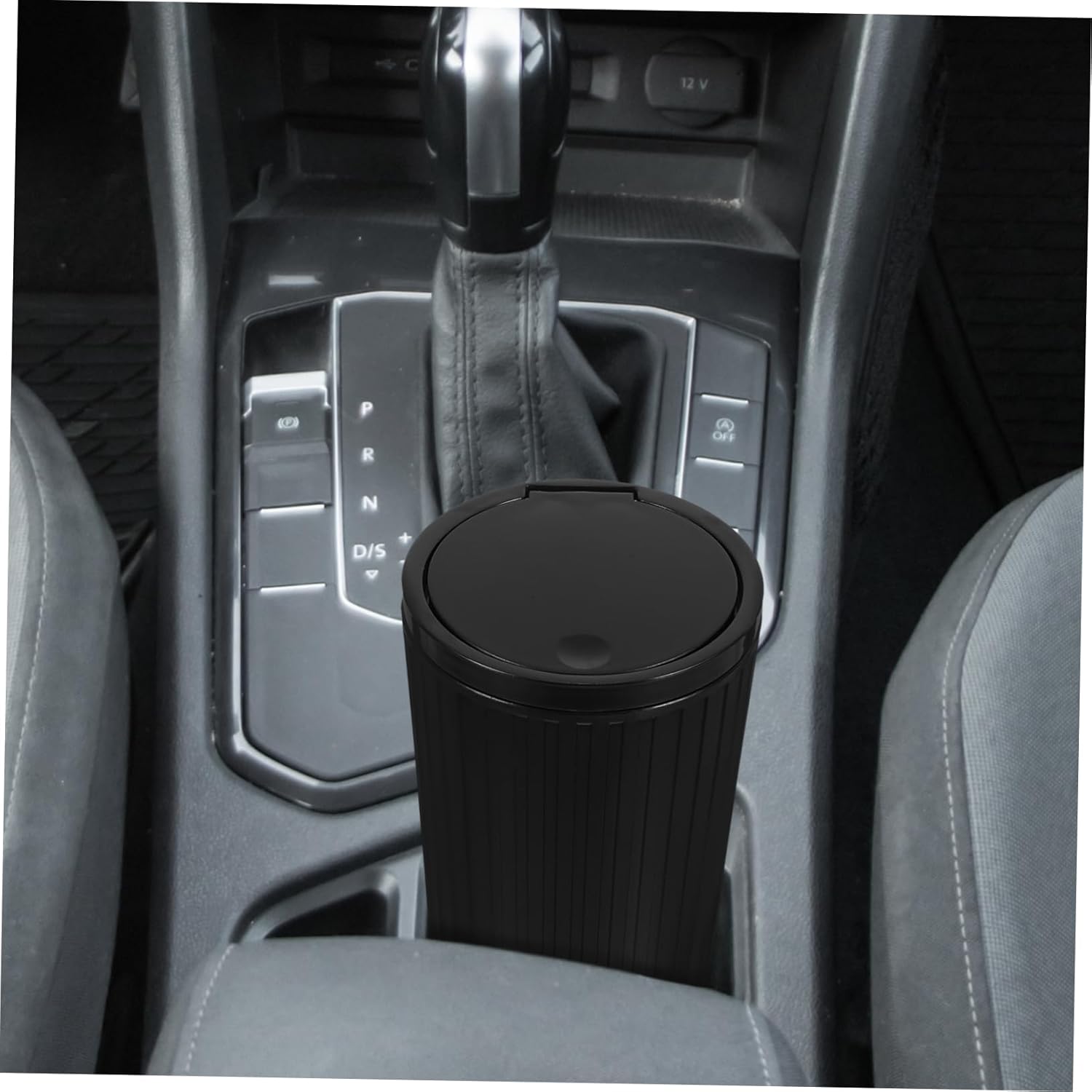 4pcs Car Trash Bin with Lid Portable Leakproof Garbage Can for Vehicle Compact Design for -up for Car Interiors and Travel Use