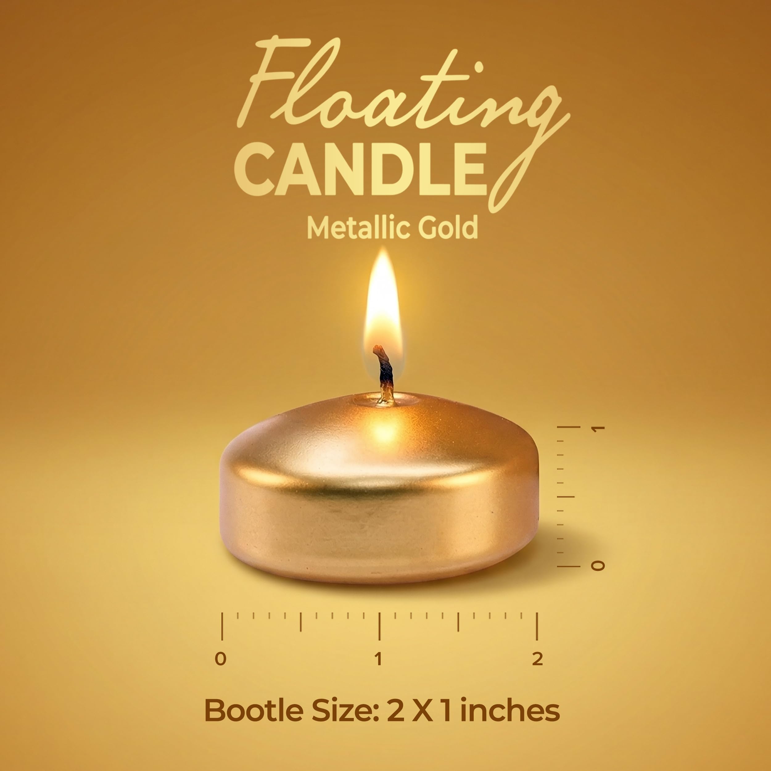 Paquete de 24 velas flotantes de 2 pulgadas, más de 4 horas, cera de parafina 100% algodón con mecha de goteo y sin humo, decoración del hogar, decoraciones de boda, decoraciones de San