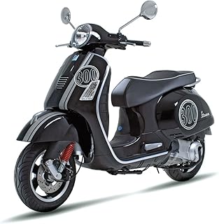 Vespa Dekorsatz GTS 300 Super Schwarz & Grau