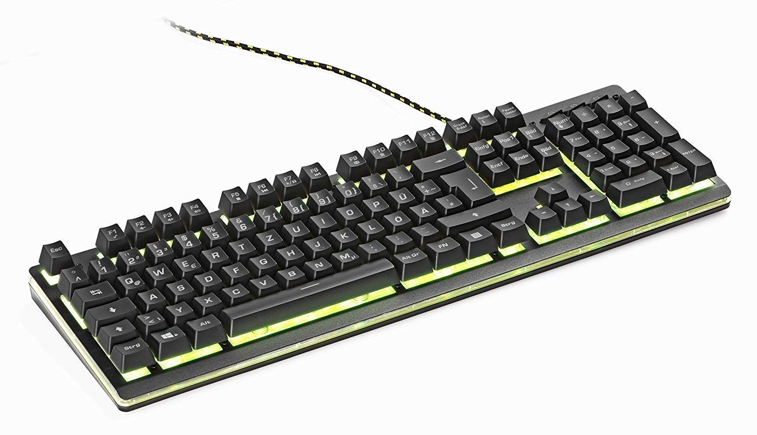 Snakebyte Pro Version Professional illuminated gaming keyboard for advanced gamers Black (English Keyboard)