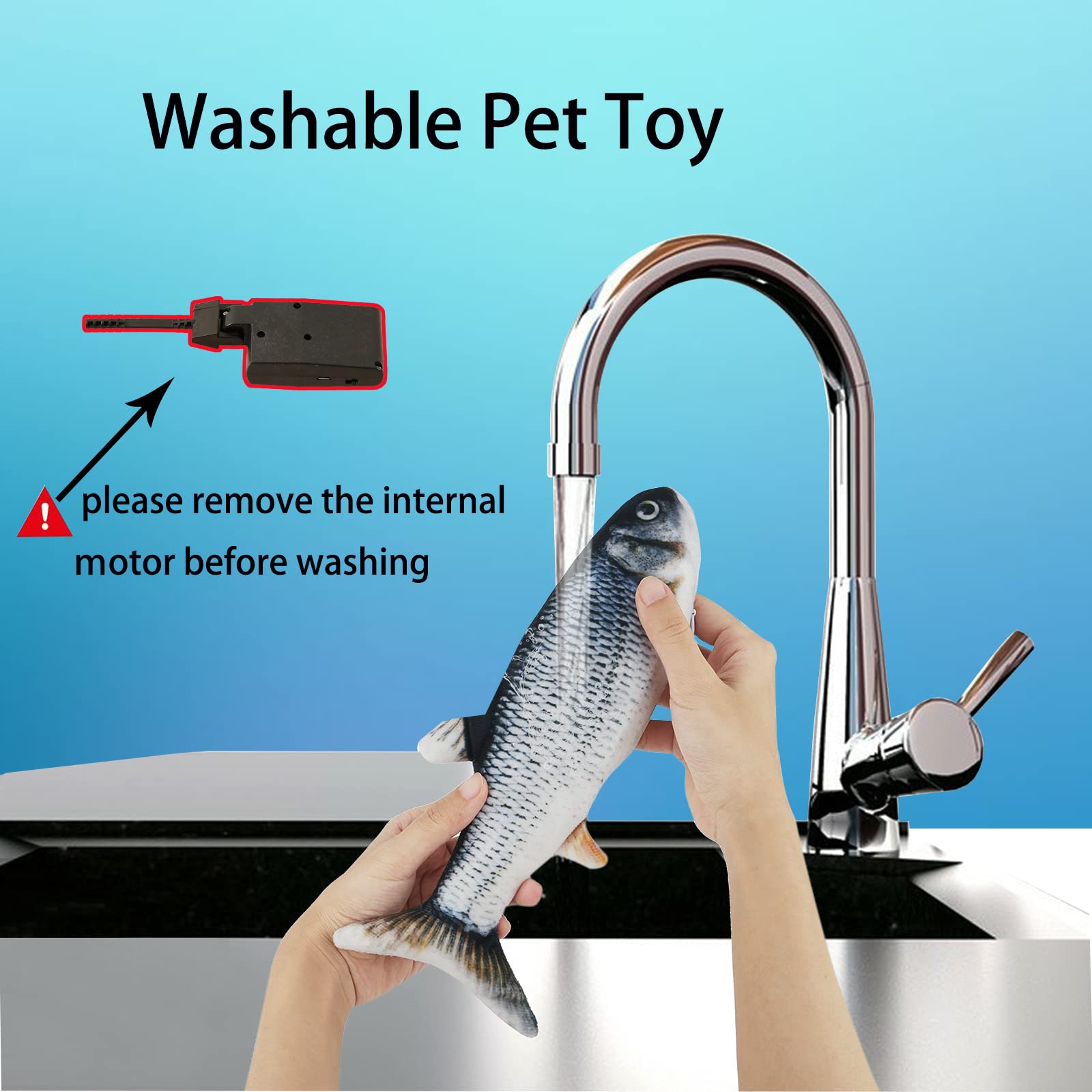 Pet Supplies : VAIZIQ Flopping Fish Electric Moving Dog Fish Toy, Realistic  Rocking Dog Toy for Dogs, Interactive Pet Toys for Dog Exercise, Small and  Medium Dog Chew Toy : Amazon.com
