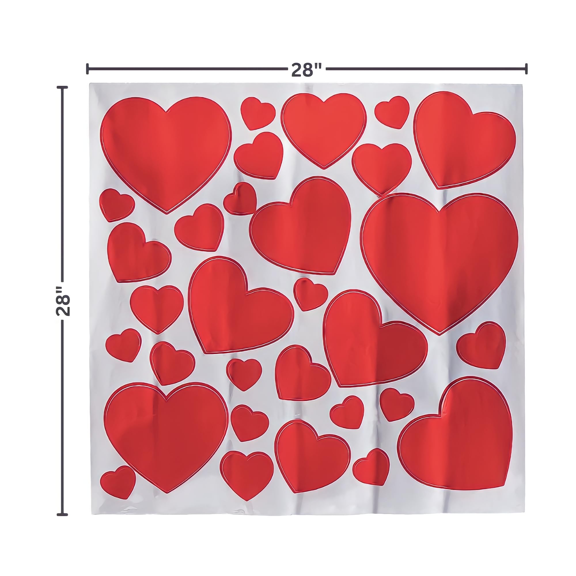 Amazon.com: Heart Floor Decals Red Vinyl - 2