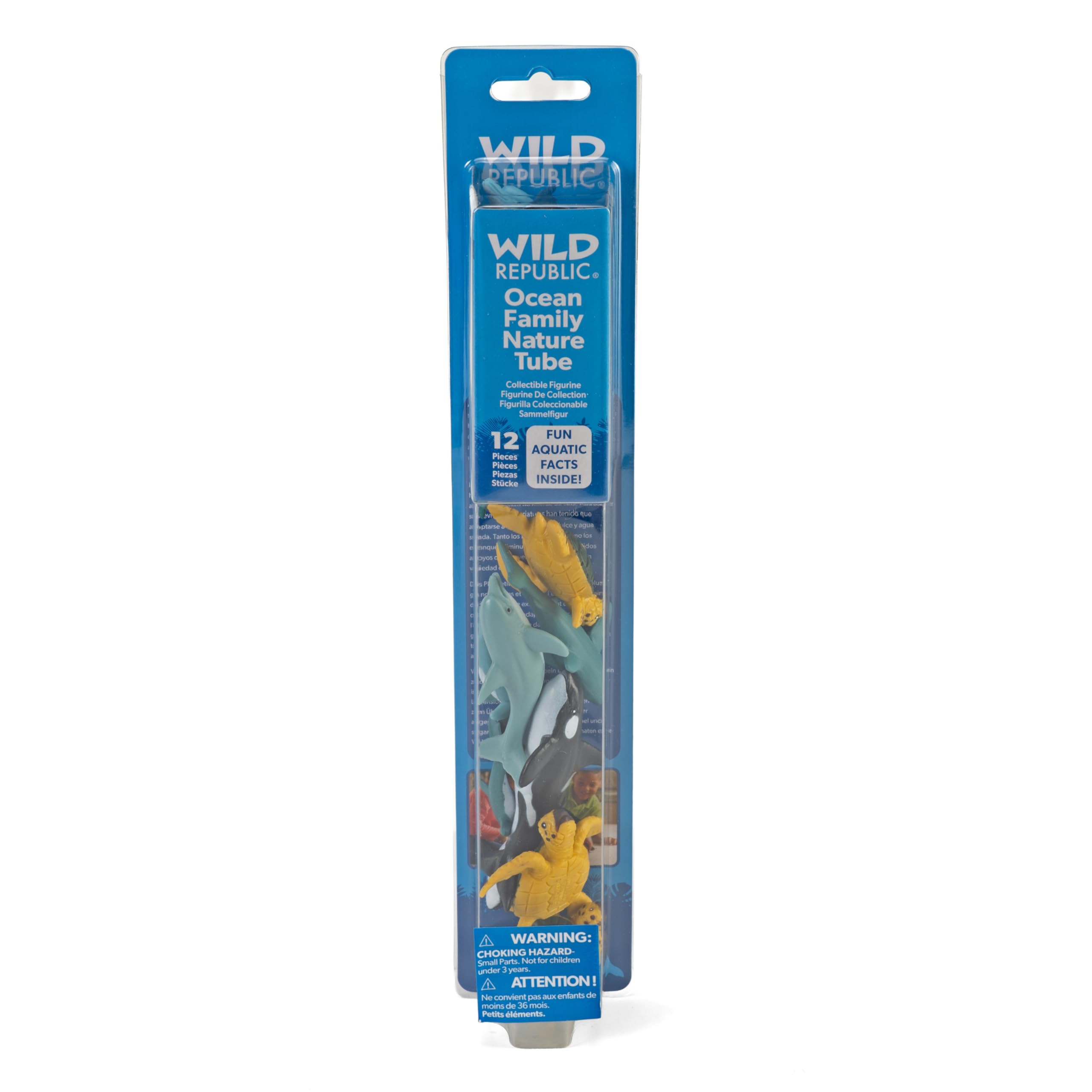 Amazon.com: Wild Republic Aquatic Family Animal Figurines Tube