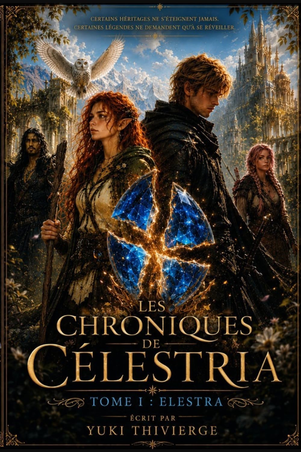 Les Chroniques de Célestria: Tome I : Elestra — Édition illustrée couleur