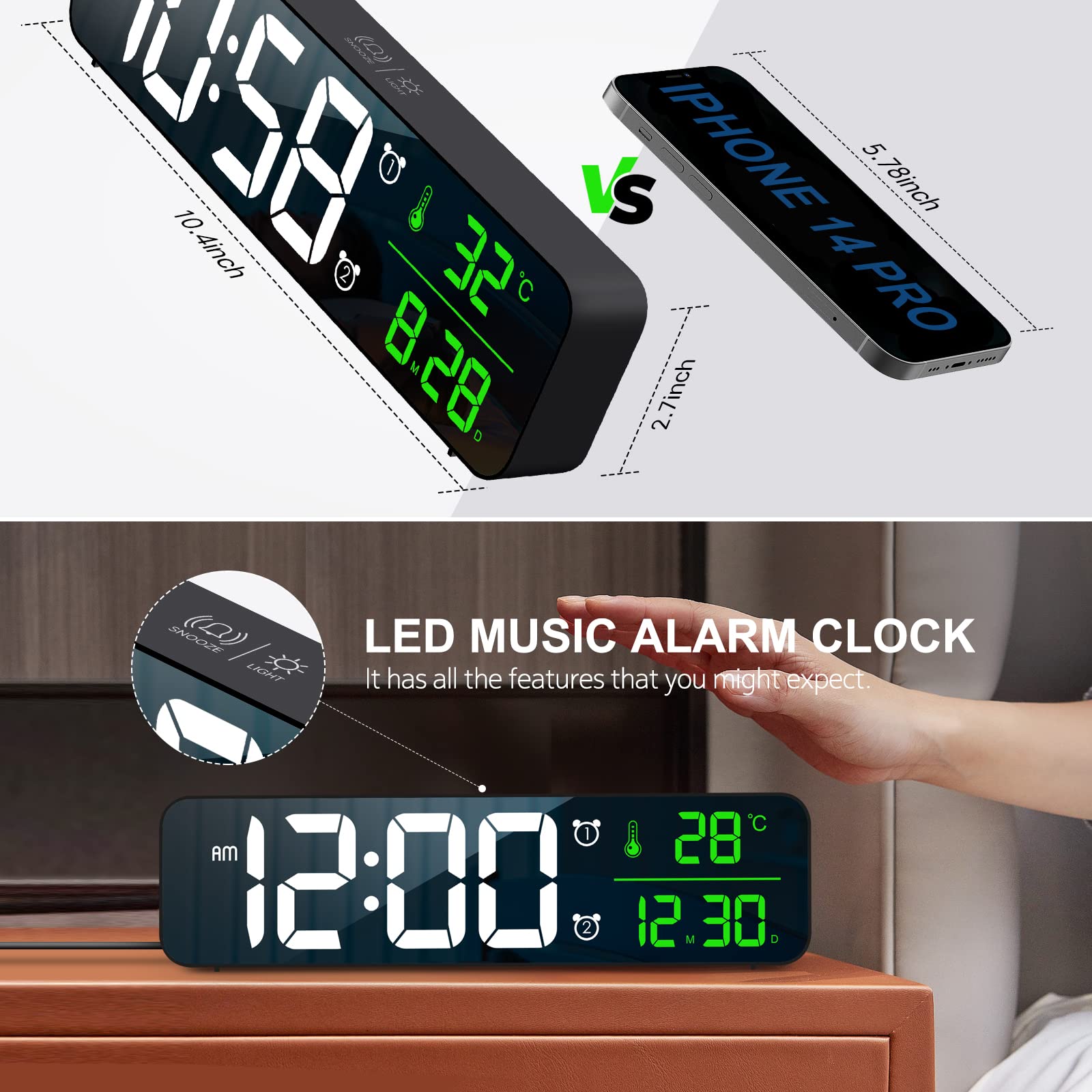 Hournor Alarm Clocks