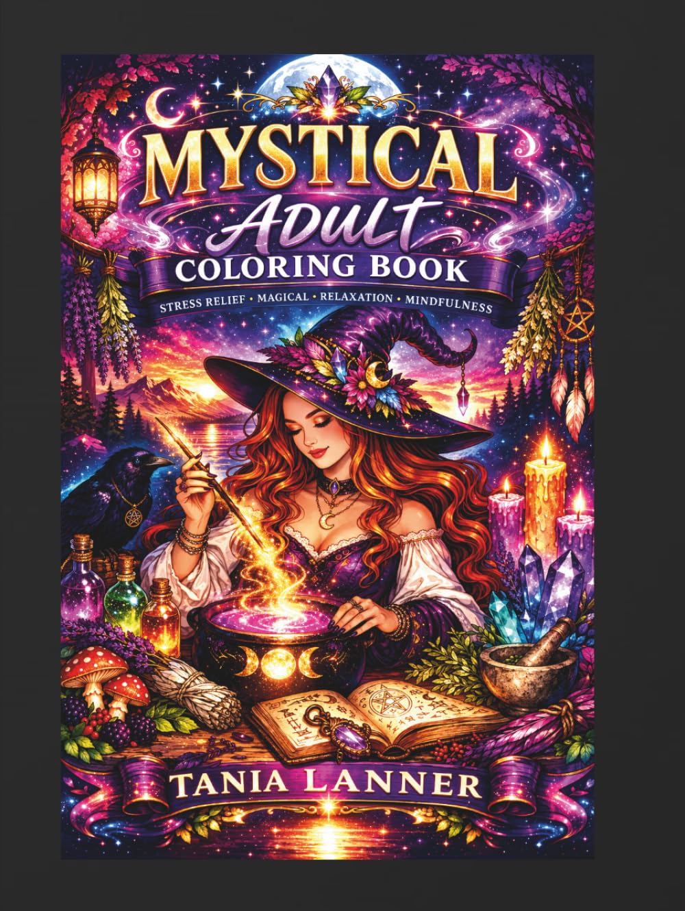 Mystical Adult: Coloring Book