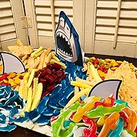 Vista 6 de Palksky Moldes de Gomitas de Tiburón de Silicona, 4 Paquetes de Moldes de Caramelo Mini Tiburón de 30 Cavidades, Molde 3D Pequeño de Gomitas de 4