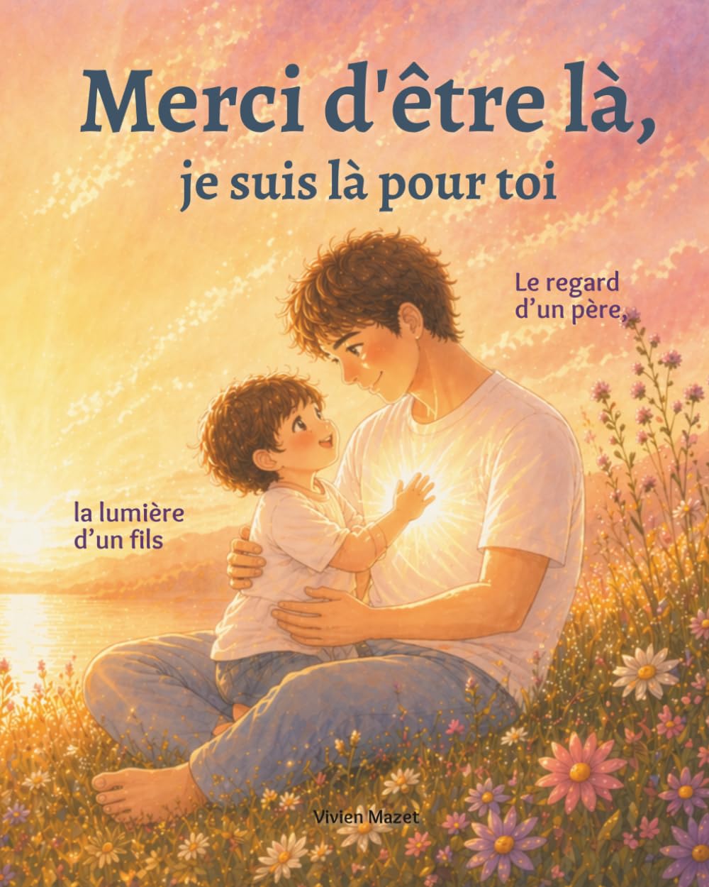 Merci d'être là, je suis là pour toi: Le regard d’un père, la lumière d’un fils