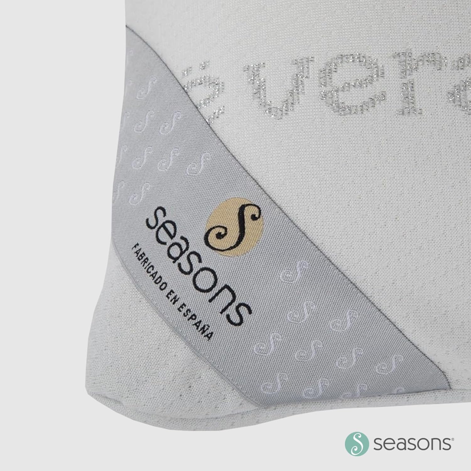 Seasons CAMAPOLIS- Pack 2 Almohada Viscoelástica Tempoconfort -Transpirable con Canales de Aireación Funda Exterior con Propiedades Terapéuticas del Aloe Vera (70cm)