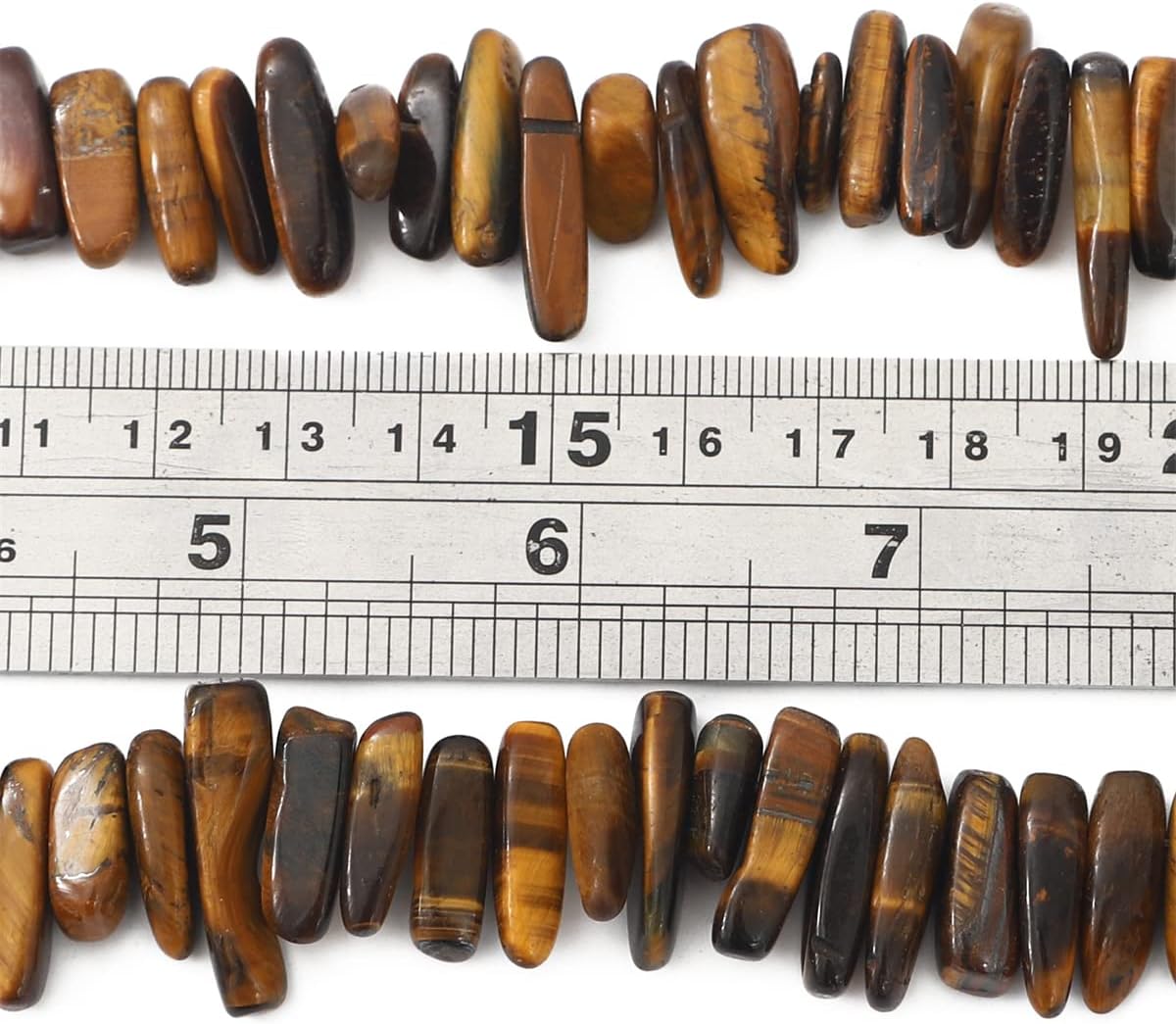 BEADIA Natural Amazonite Irregular Teardrop Stone Beads 0.4"-1.2" Loose Semi Gemstone Beads for Jewelry Making 15 Inch/Strand Amazonite 0.4"-1.2"