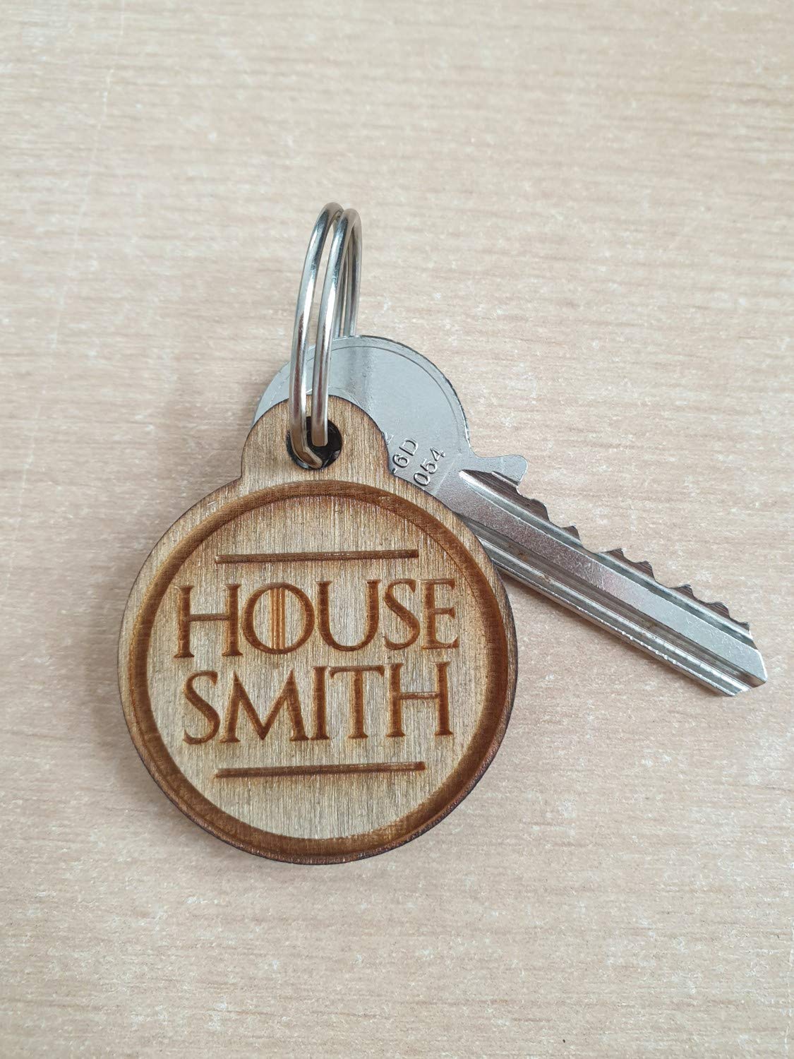 My Pretty Little Gifts Personalised Game Of Thrones Keyring House