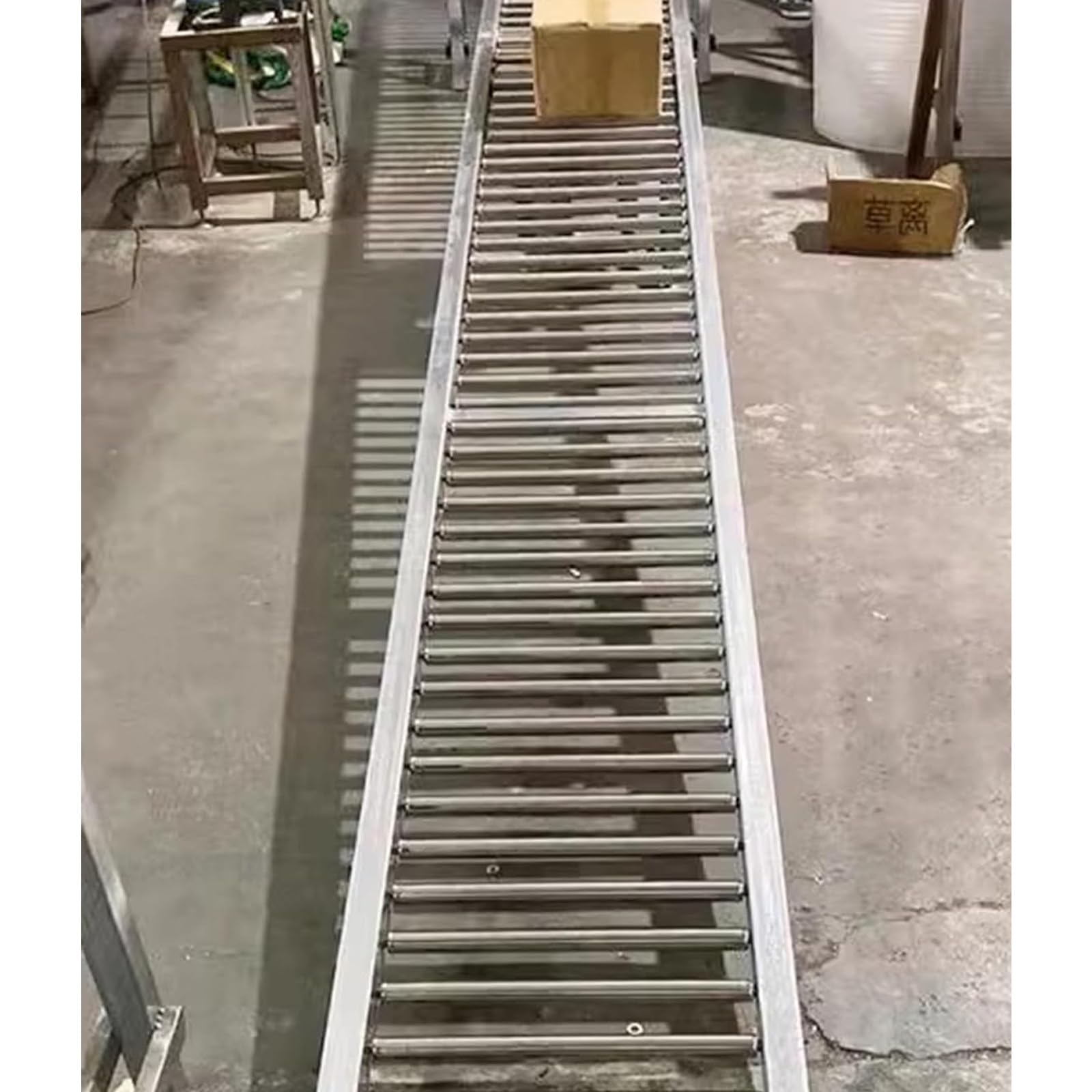 Modulare Schwerlast-Förderrollen, Schwerkraftgespeiste Rollenbahnen (nicht Angetrieben); Geeignet For Lager, Materialtransport, Fabriken, Holzbearbeitung(100x50cm/39.3x15.7in)