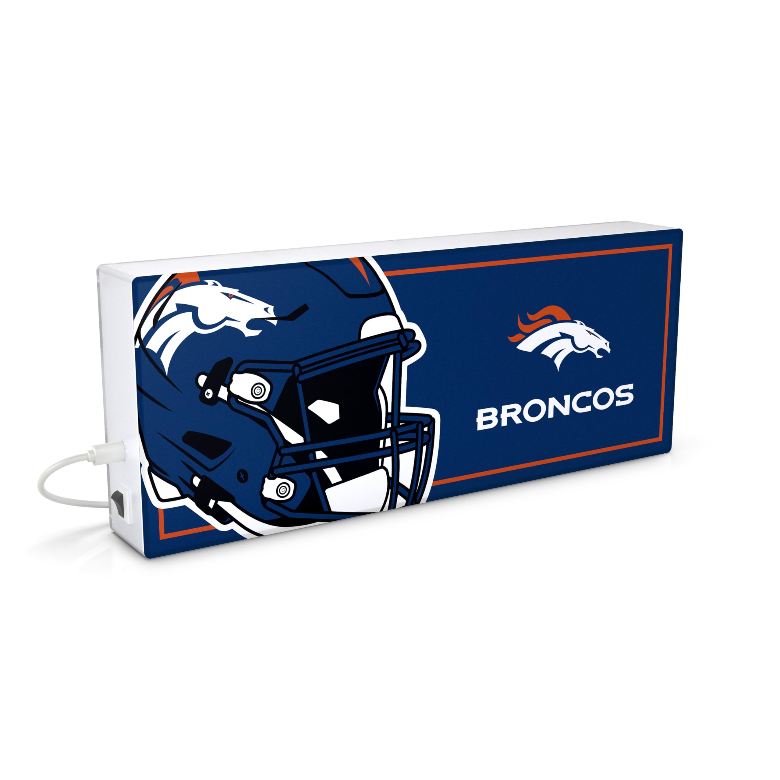 SOAR NFL LED Ambience Light Box: Elevate Your Space with Officially Licensed Wall Décor