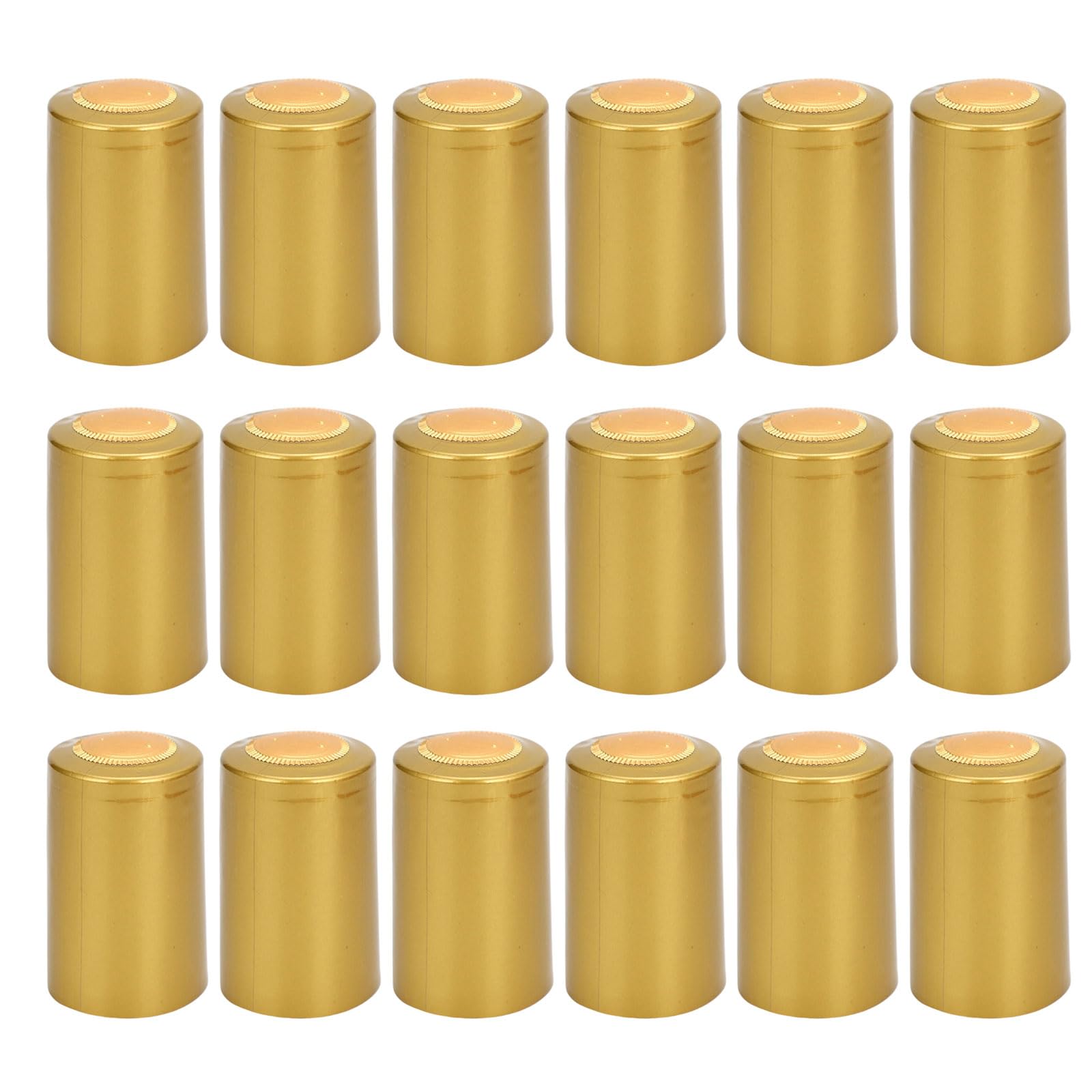 YROHGKPN 100 Pieces PVC Shrink Wraps for Wine Heat Seal Process Ensuring Freshness and Attractive Appearance PVC Caps