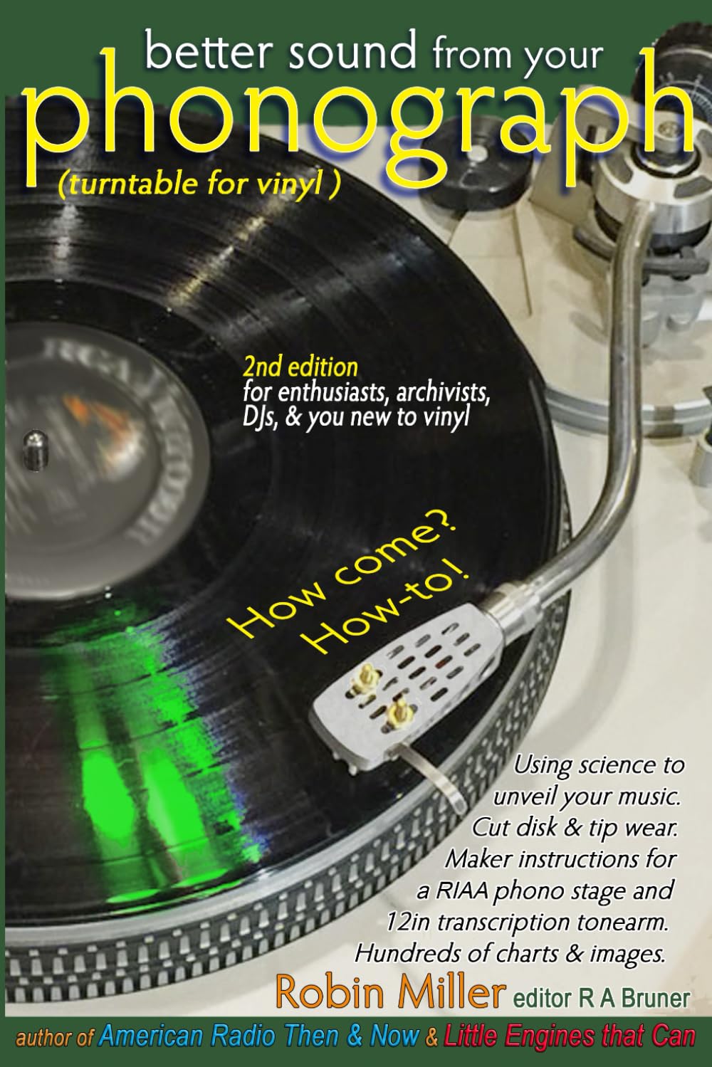 Better Sound from your Phonograph : Résoudre les grésillements et améliorer le son des vinyles