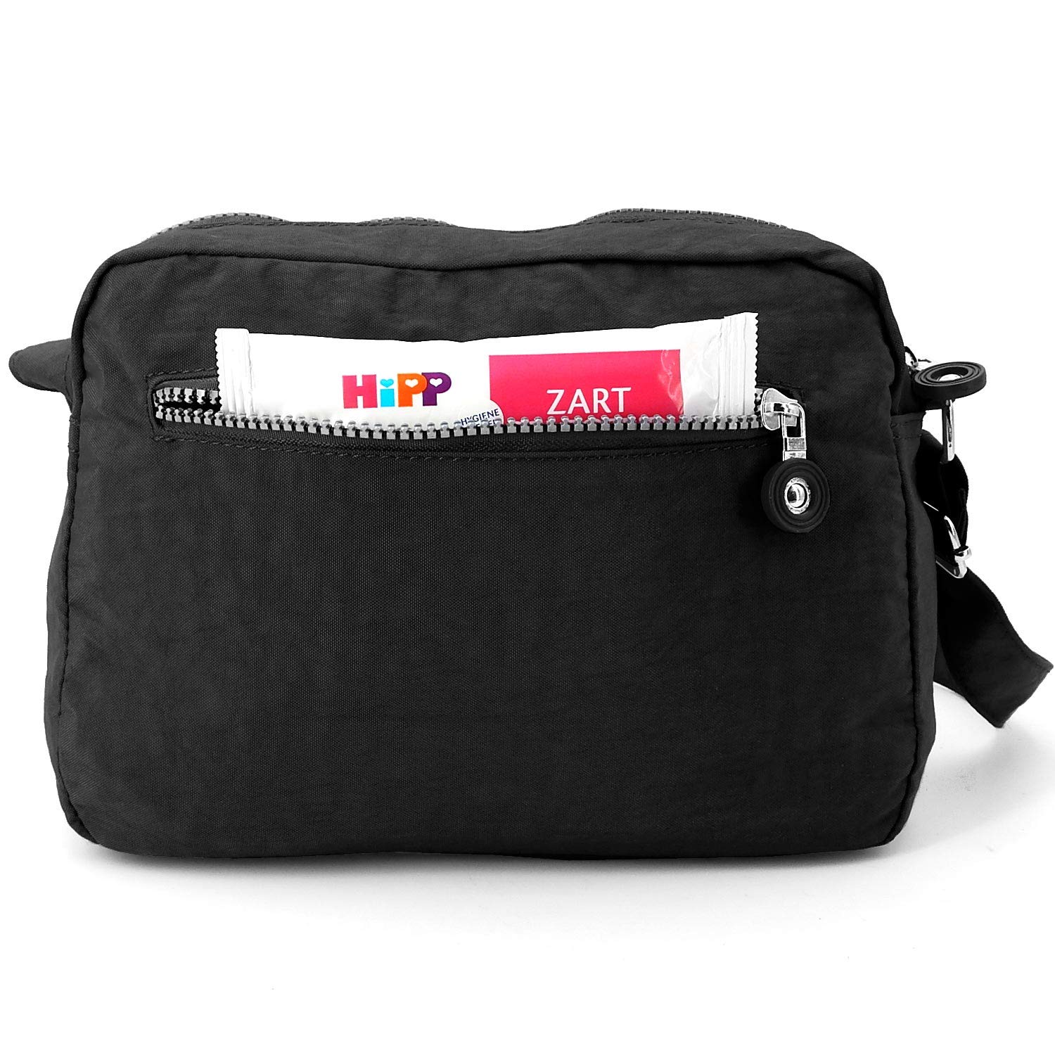 ekavale - Kleine Schultertasche aus Wasserabweisendes Nylon – Handtasche für Damen & Mädchen - Crossbody Bag - Leichte Umhängetasche