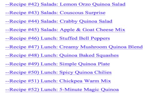 Quinoa: A Complete Cookbook!