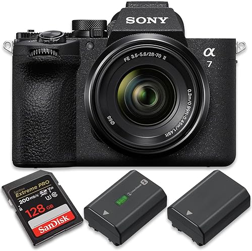Miniatura 8 de Sony Cámara híbrida sin espejo Alpha 7 V de fotograma completo: disparo sin apagón de 30 fps, enfoque automático AI, estabilización en el cuerpo
