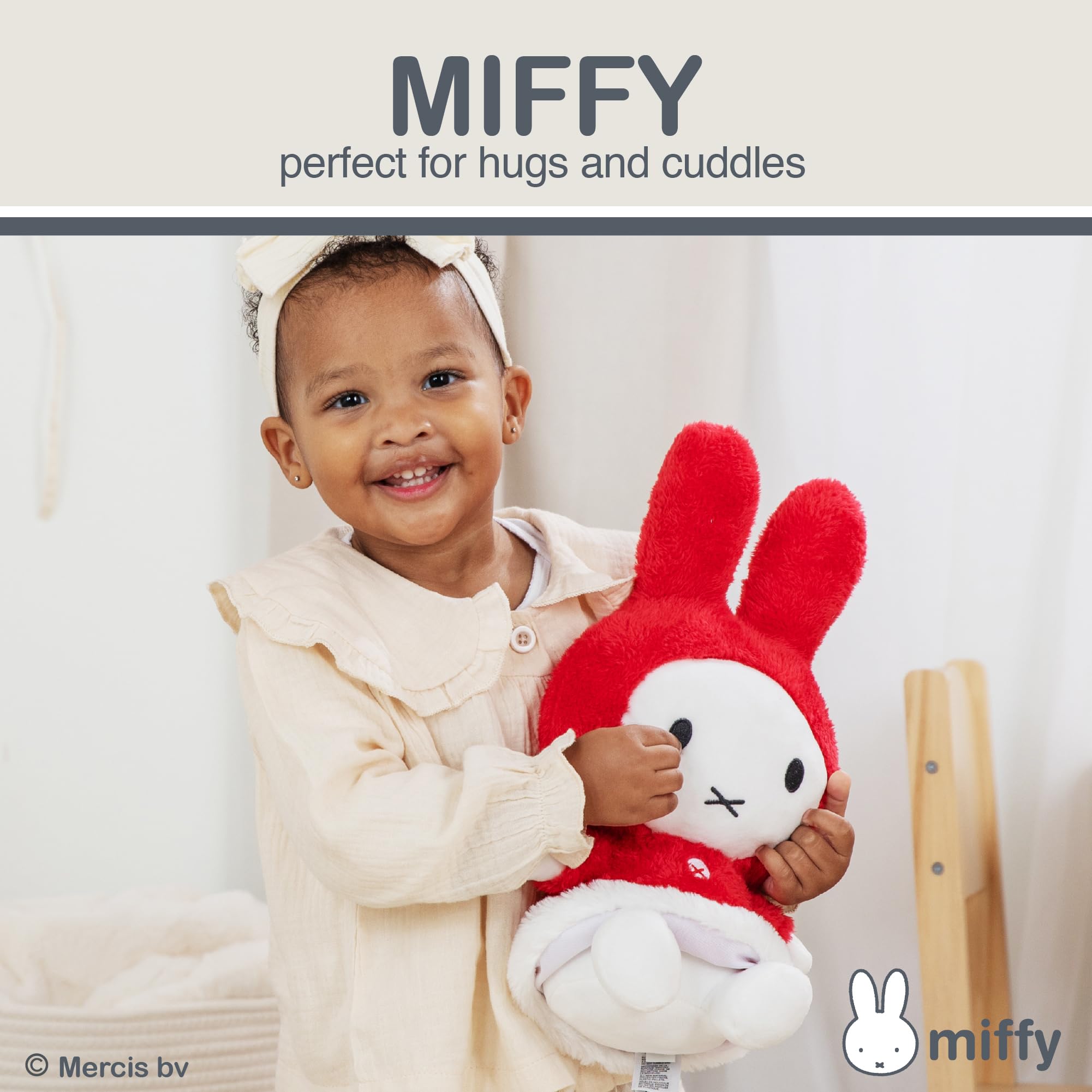 Amazon.com: Kids Preferred Miffy Winter Plush Toy, Sitting Dutch