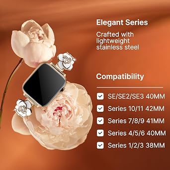 Fullmosa Camellia Band for Apple Watch 42/41/40/38mm