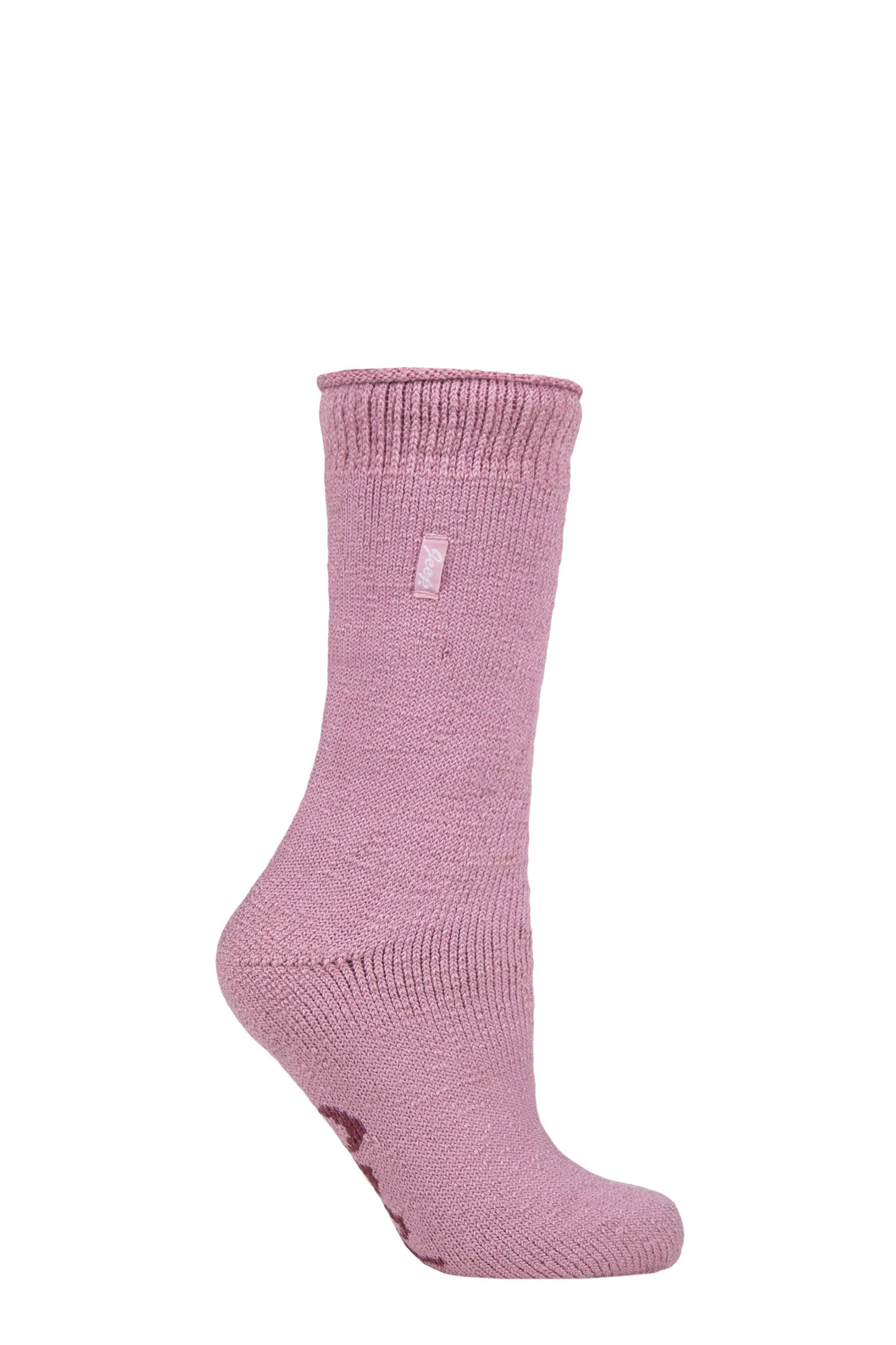 Jeep Ladies Renegade Thermal Boot Socks Pack of 1 Rose 4-8