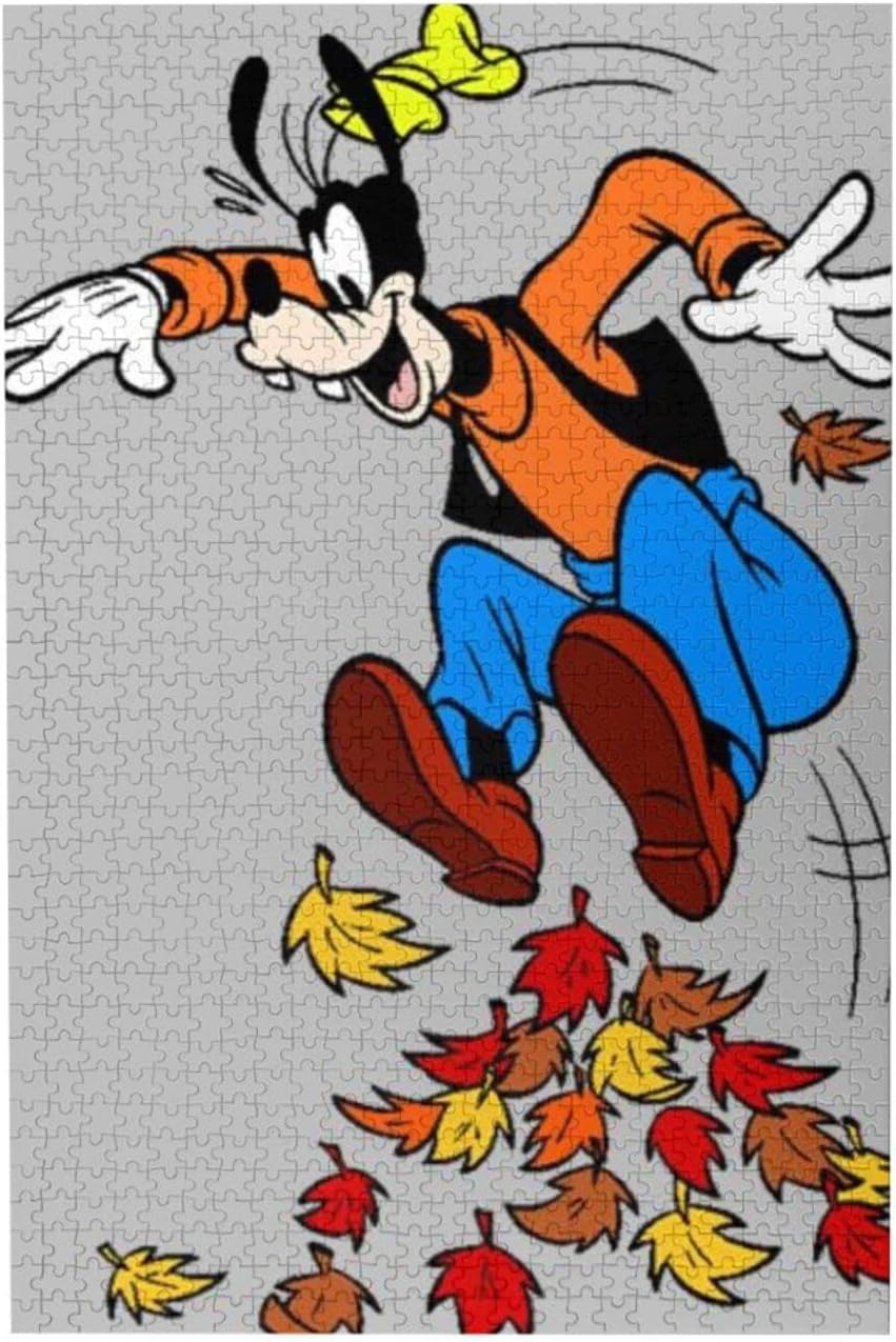グーフィー Goofy 1000ピース 木製パズル 楽しいパズル 大人と子供に適した減圧パズル