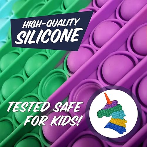 Miniatura 9 de Juguete gigante de unicornio Pop It  179 Big Pops  El juguete de unicornio más grande Pop Jumbo Pop Fidget  Pop It para necesidades sensoriales