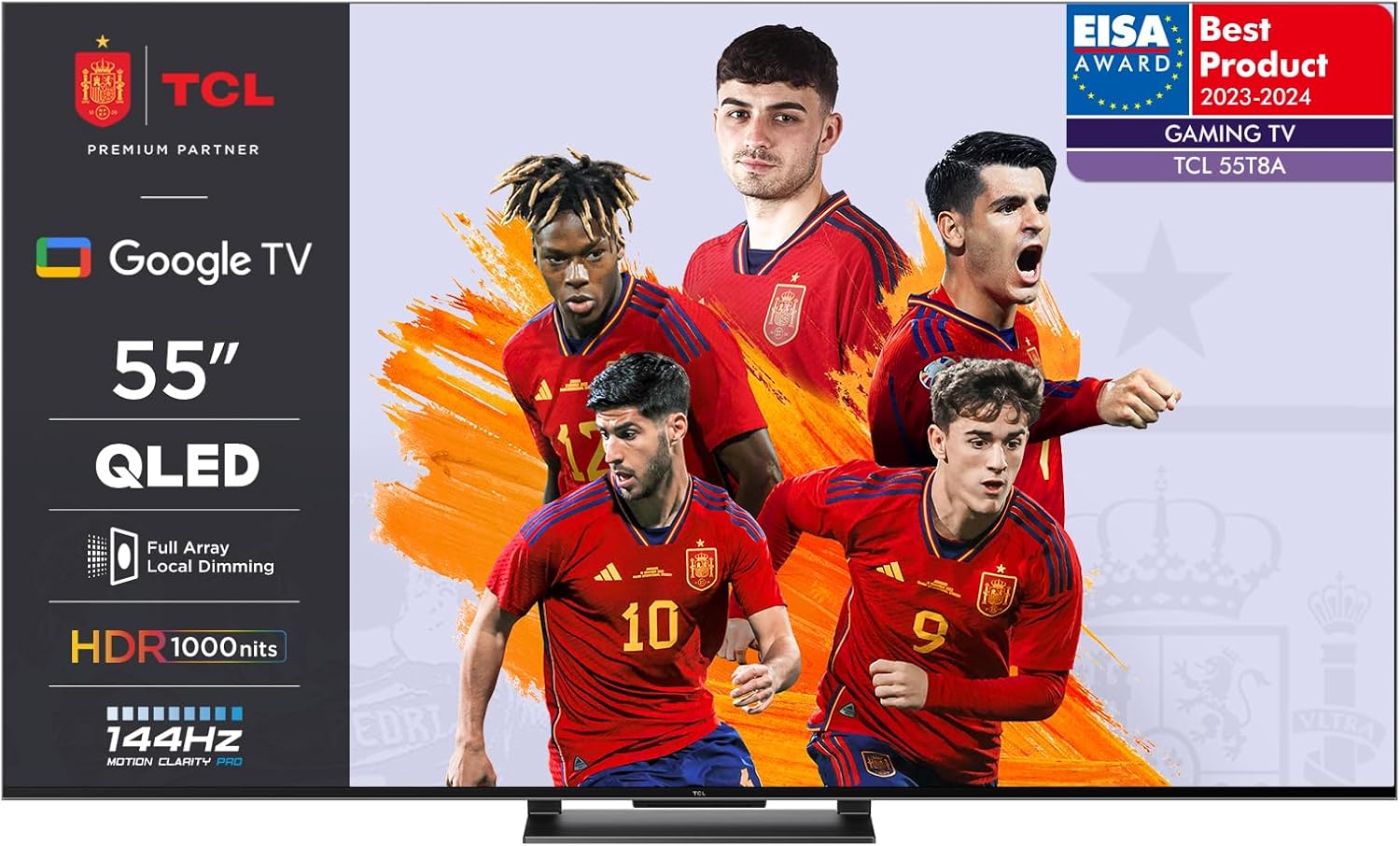 55C745K 55" QLED 4K Smart TV with Game Master Pro 2.0 Black Amazon