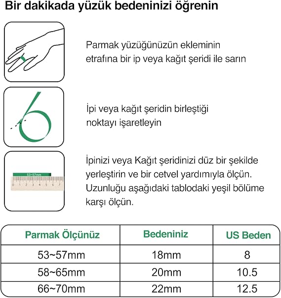 Ezan Okuyan Dijital Yüzük Tesbih Zikirmatik - Yeşil Yeşil