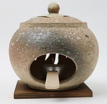 Amazon.co.jp: 信楽焼 茶香炉(ビードロ流し)【ty-0013】 陶器