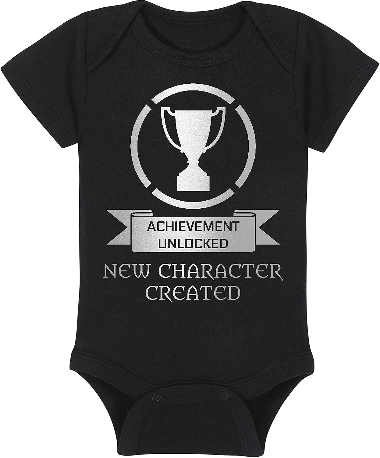 Achievement Unlocked New Character Created - Gaming Baby Onesie - Hat - Blanket - Bib Package Combinations