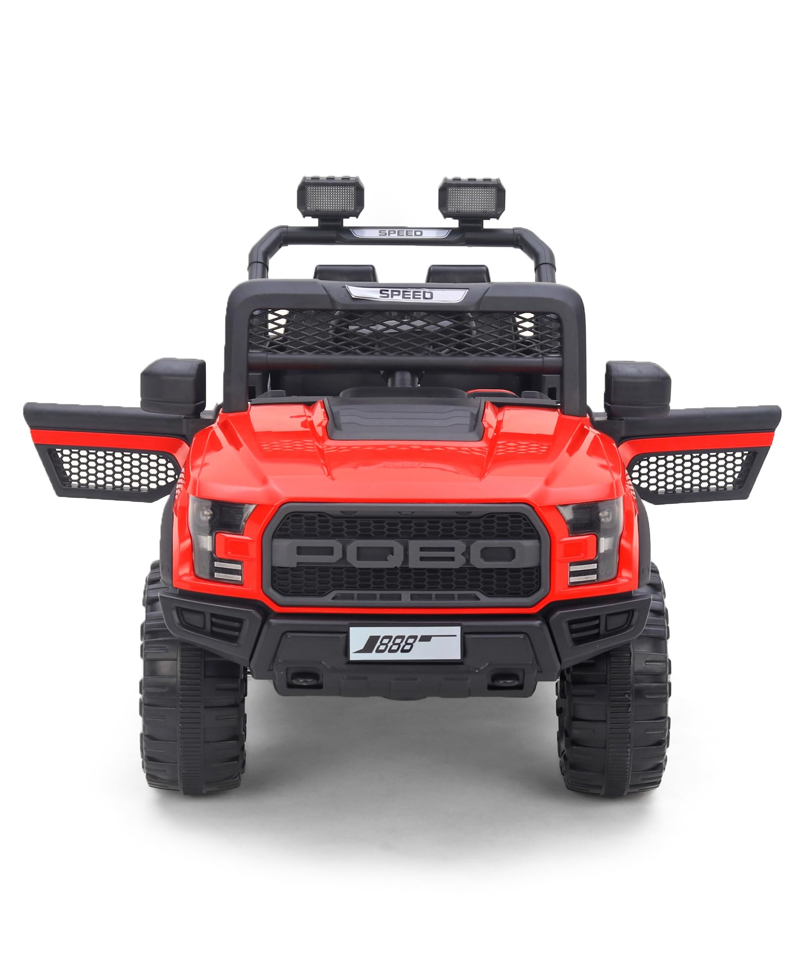 Jammbo POBO Battery Operated Premium Jeep for Kids - Ride on Toy Kids Car with Bluetooth Music & Light - Electric Car Jeep Battery Car for Kids to Drive - Dual Control Mode Car (2 to 8 Years) - Red (B0CXSR7PXZ) Amazon Price History, Amazon Price Tracker