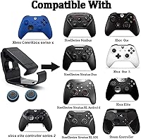 Vista 2 de Controller Mobile Phone Holder/Cellphone Mount/Clip Compatible with Microsoft Xbox/Xbox One/Xbox Series X/S/Xbox Elite 1 /Series 2 /Steelseries