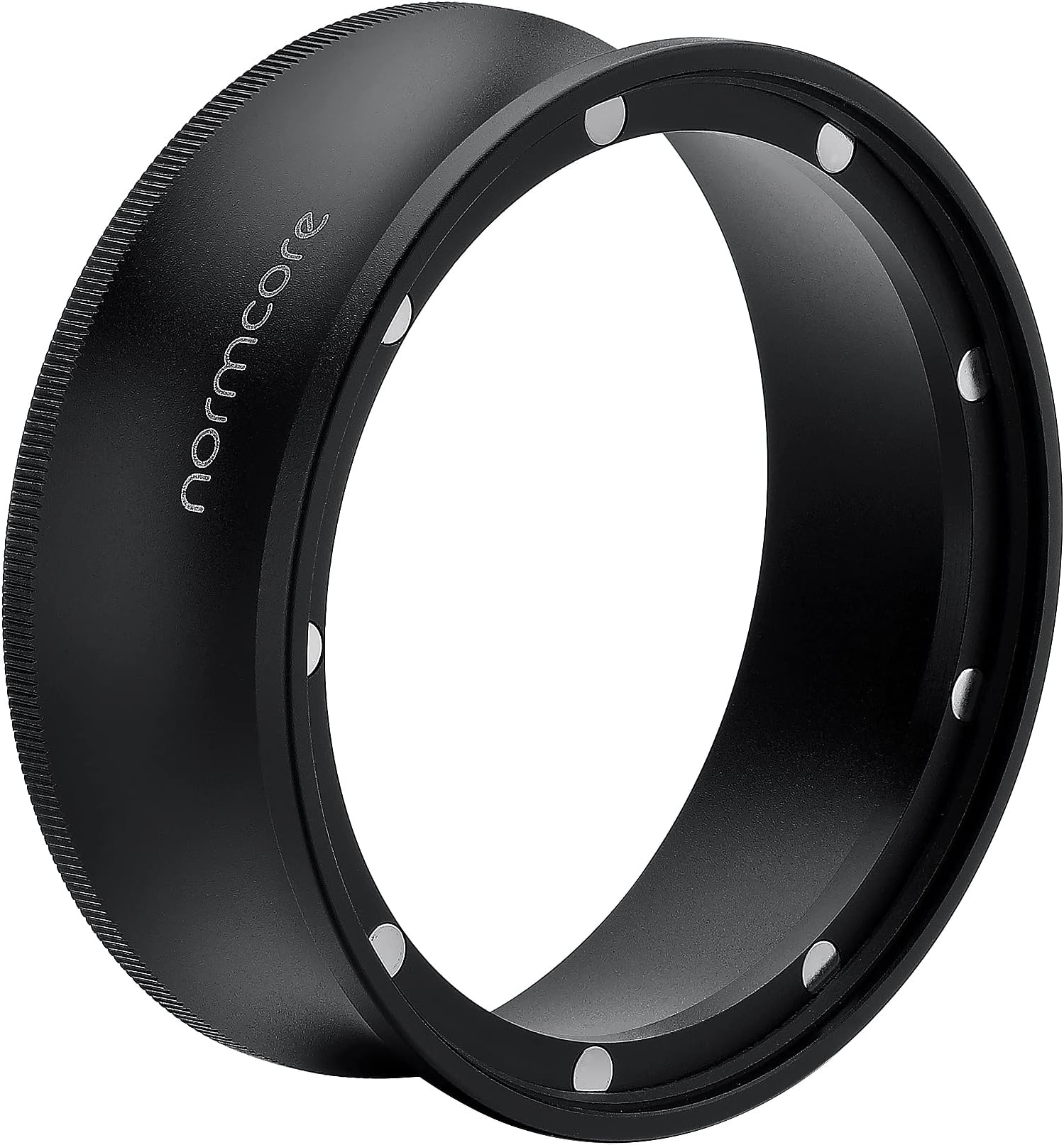 Normcore 58mm Magnetic Dosing Funnel V2, Espresso Coffee Dosing Ring, 28mm Anodized Aluminum with 8 Neodymium Magnets Fits 58mm Breville Portafilter