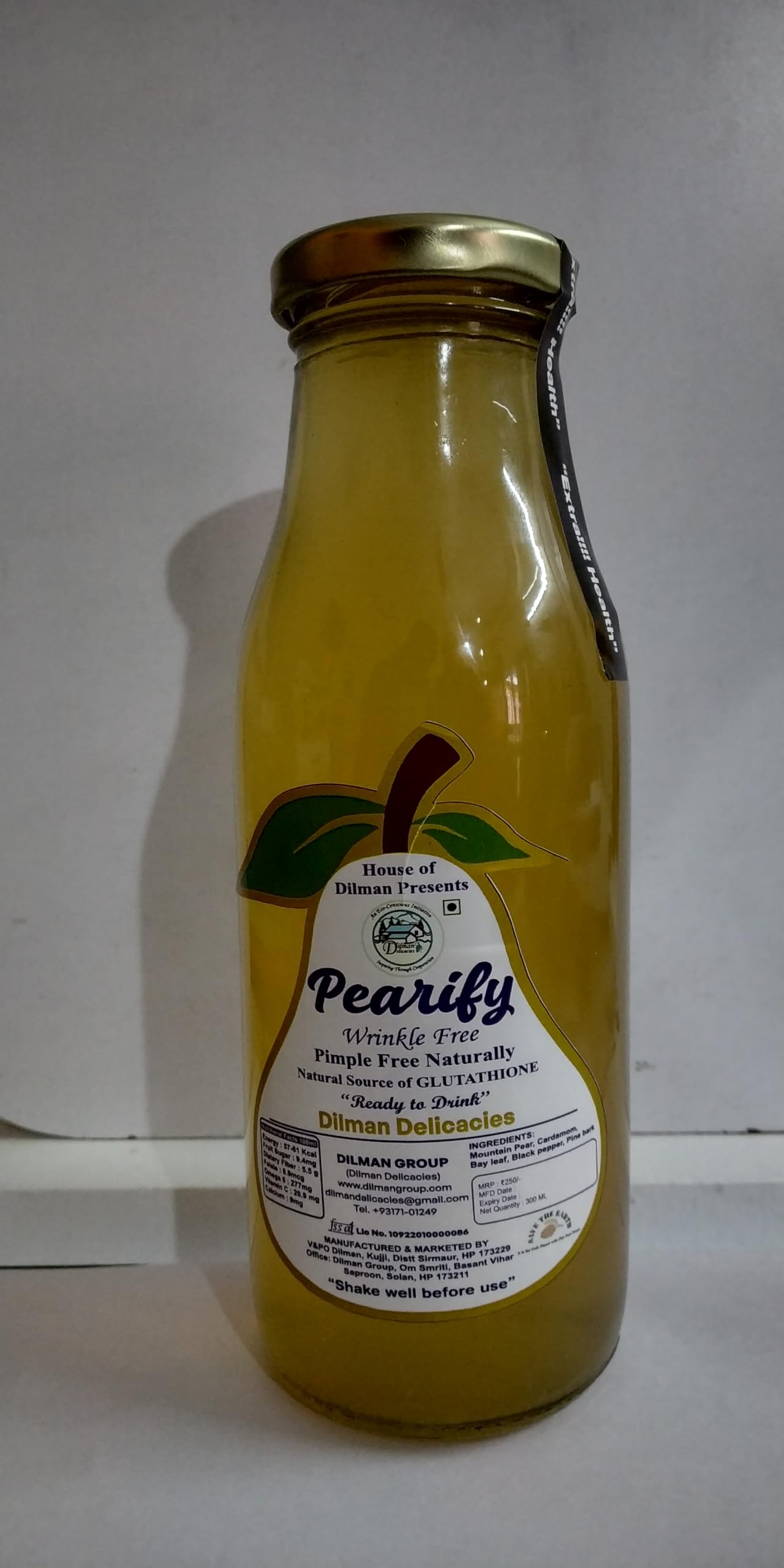 cardamom glutathione Dilman Pearify Mountain Pear Juice Natural 300ml molecular Chelation: Harnessing and Enhancing Treatment Options:Set of 6 Injections