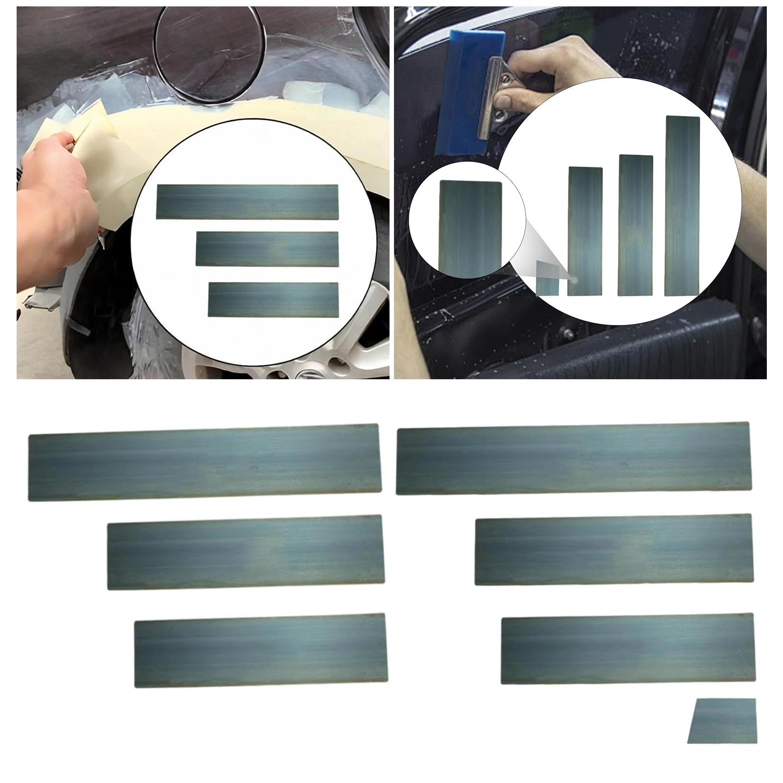 7 Pezzi di Stucco per Carrozzeria Auto per Verniciatura Fai da Te Stucco Stucco Smalto