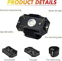 Vista 3 de ANGU OFFROAD - Luz LED UTV, luz universal para barra enrollable, luz de lectura interior para camiones, ATV, Polaris RZR, Can Am Boats, vehículos