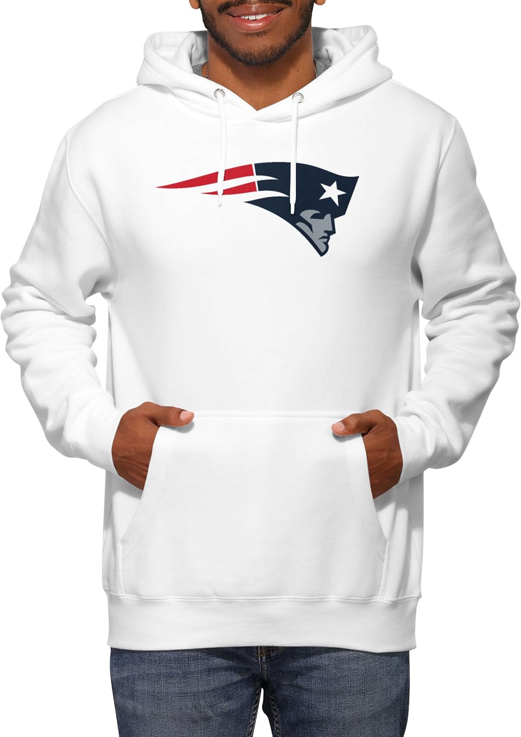 FOCO NFL unisex-adult Nfl Primary Team Logo Athletic Heather Hoodie