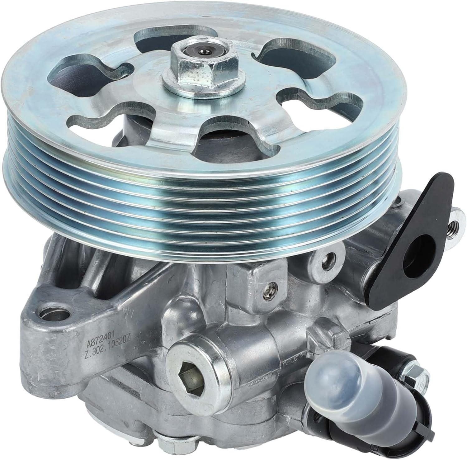 Power Steering Pump W/Pulley for Honda Civic 2006-2011 1.8L Engine Power Assist Pump Replace No.21527/56110RNA305/56110RNAA01/56110RNAA02