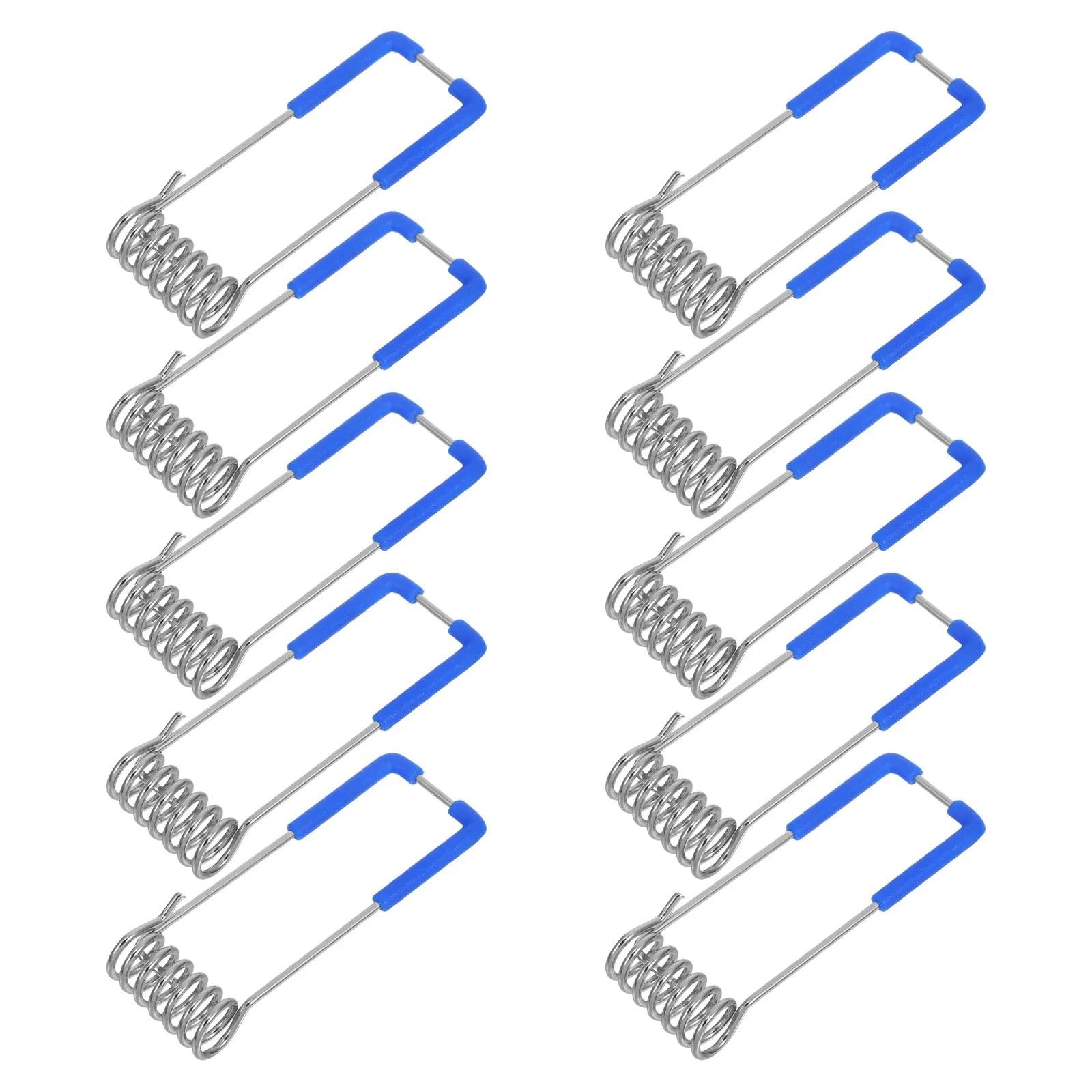 Clip a molla per downlight, 70 pezzi, clip a molla in metallo