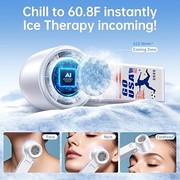 Handheld Portable fan with Turbo Cooling - Hand Held Fan Rechargeable, 1-199Speeds, Up to 12Hrs Battery Life, Powerful Mini Personal fan for Travel, Outdoor, Beach & Makeup