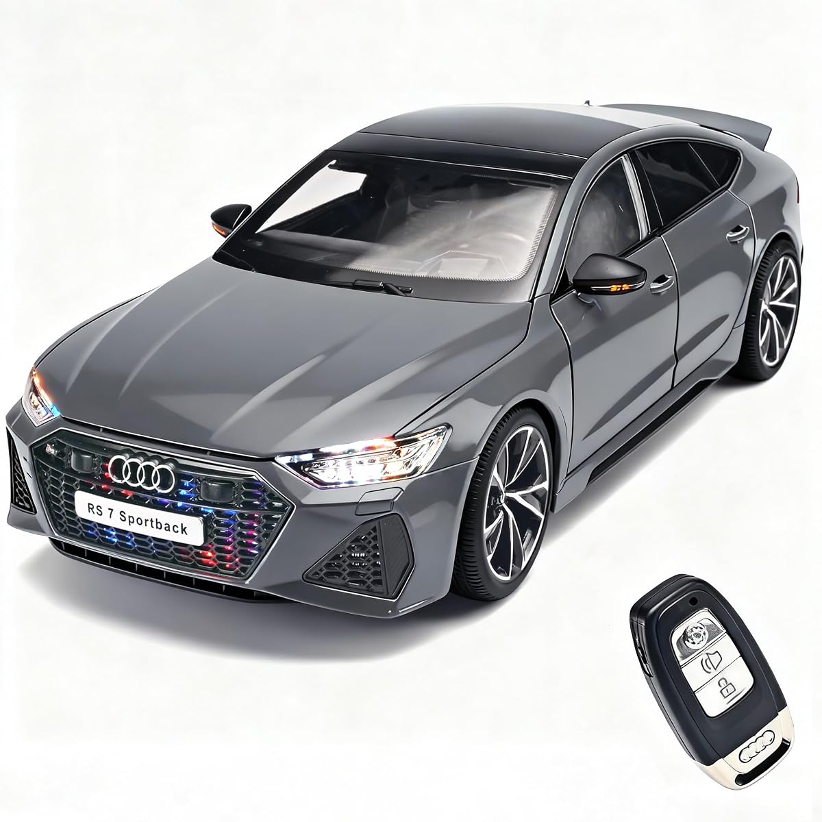 RZAPE 1:18 Scale Pull Back Toy Model Cars Compatible with Audi RS7