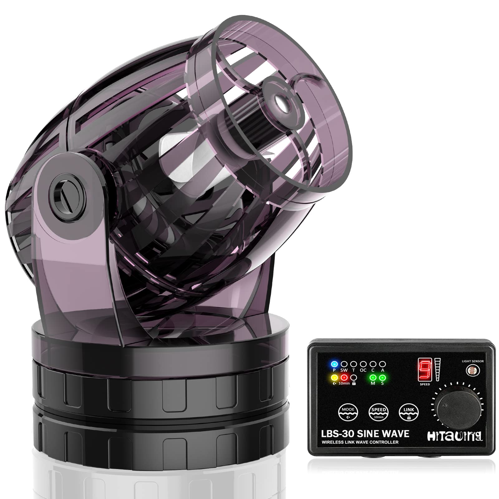 Hitauing 2500 GPH Aquarium Wavemaker 