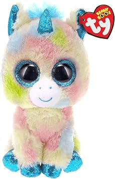 TY Roscoe Perro Peluche De 15 Cm – Juguete De Felpa Suave Con Ojos Brillantes, Nombre Propio Y Fecha De Cumpleaños En La Etiqueta, Color/modelo Surtido