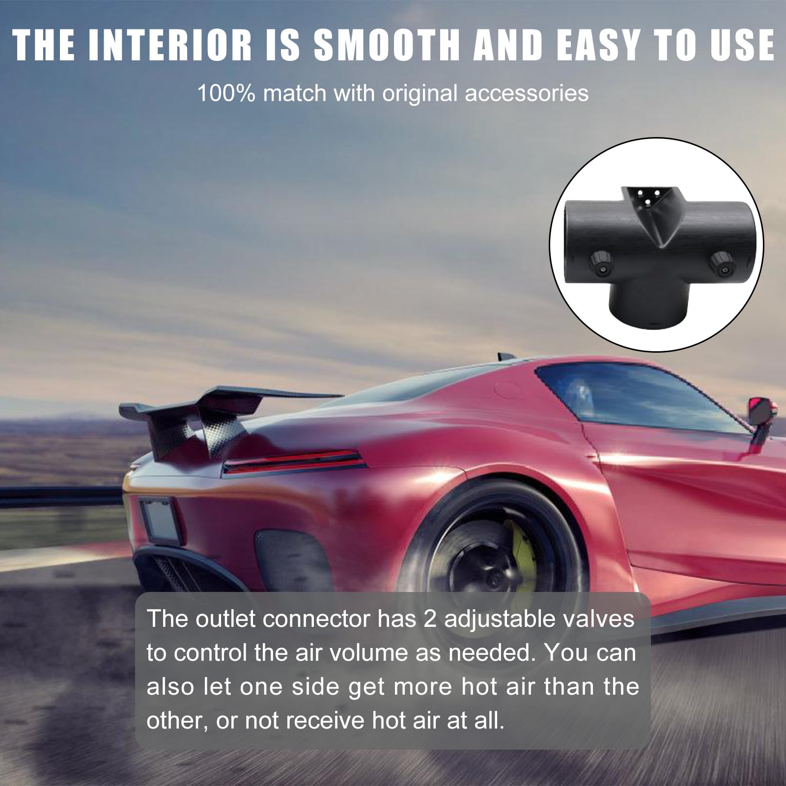 Auto Luftauslass Typ T - 60mm Für Standheizung Diesel