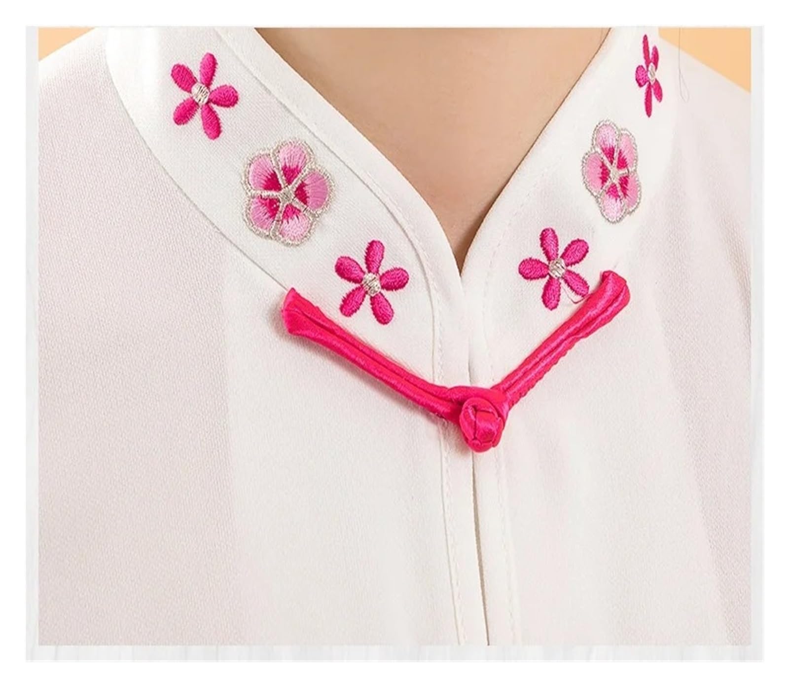 Kimono Jiu Jitsu Conjunto de Ropa de Tai chi Bordada de Estilo clásico, Ropa de práctica de Artes Marciales, Estilo Similar al de Hombres y Mujeres.(Color 05,XXL)
