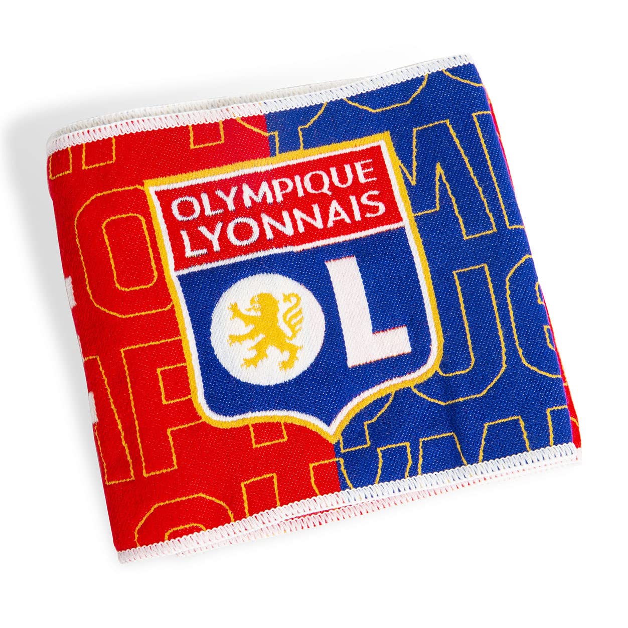 Écharpe OL Lyon. Olympique Lyonnais. scarf football
