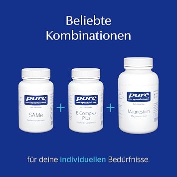 Pure Encapsulations B-Complex Plus 120 Vegan Capsules (4 Months Supply) Your 8 B Vitamins for Mental Performance B1 B2 B3 B5 B6 B12 Biotin Folate (as Metafolin) in Activated Form