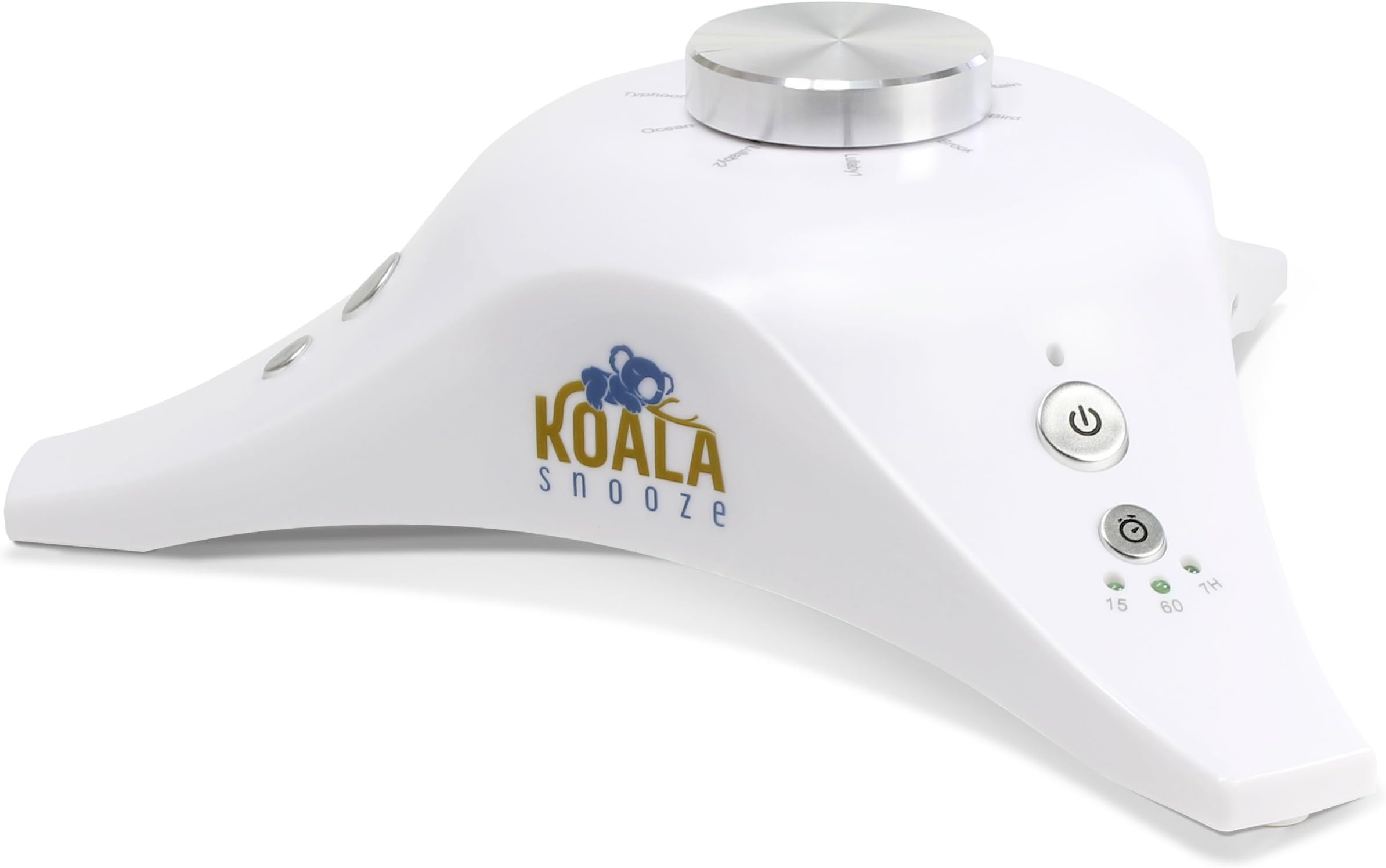 Soothing Sound Machine | Noise Machine | Wake-up Prevention Technology | 10 Sounds, 12 Adjustable Volume Levels | White